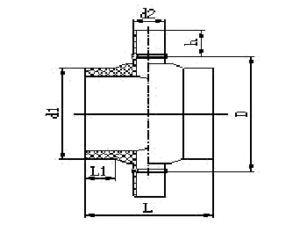 HDPE Cross PE100 Cross